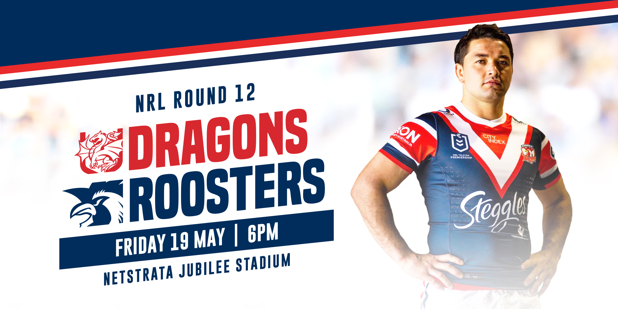 RD 12: Sydney Roosters v St. George Illawarra Dragons