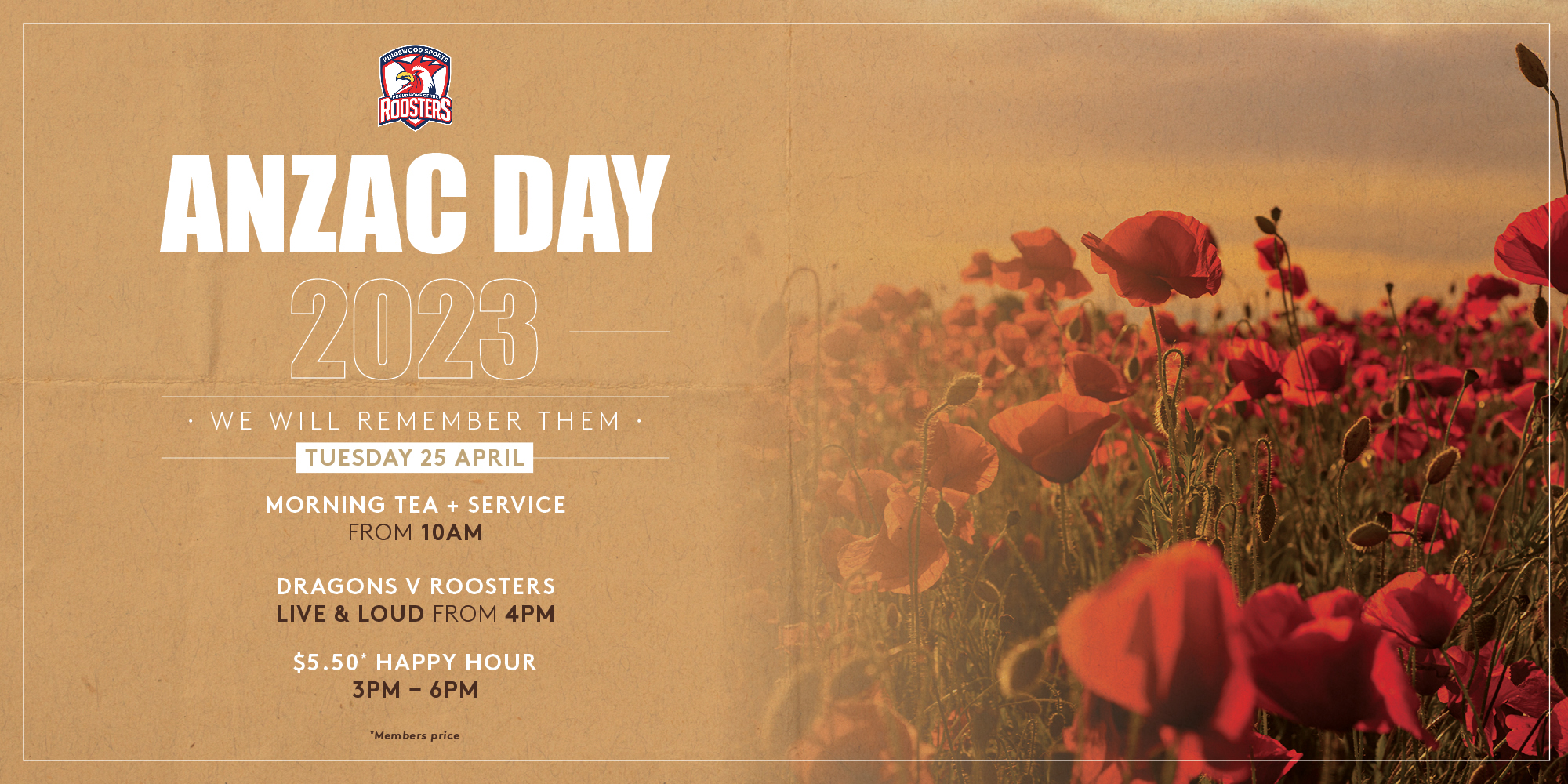 ANZAC DAY Easts Kingswood