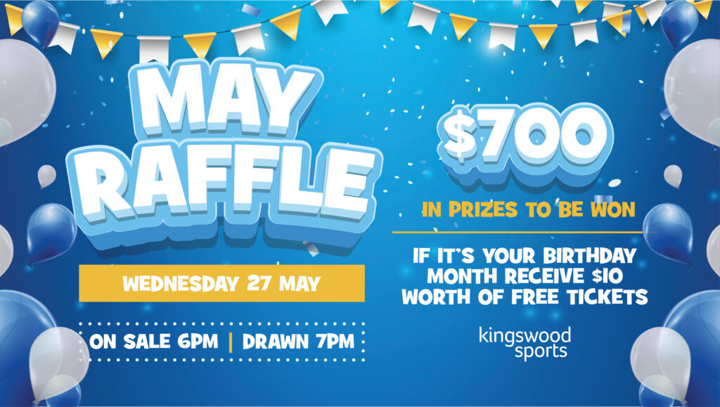 MAY BIRTHDAY RAFFLE | Easts Kingswood